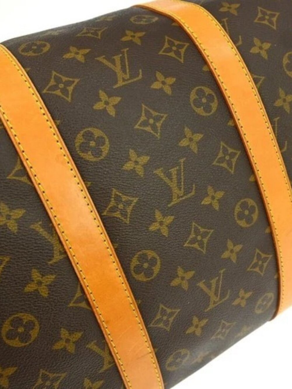 BUYIT03 LOUIS VUITTON KEEPALL 55 TRAVEL HANDBAG MONOGRAM M41424 SP1914 RQ02684 - Picture 8 of 15